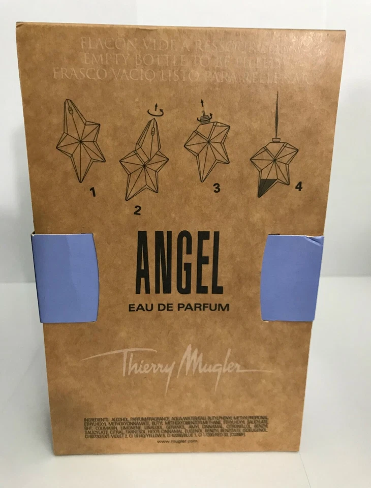 ANGEL THIERRY MUGLER Estrella Recargable - 0.8 oz/25 ml EDP - ARTÍCULO DE COLECCIONISTA RARO. Foto 2 de 4