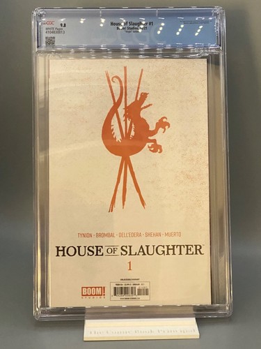 House of Slaughter #1 Virgin Edition 1 per Store CGC 9.8 - Picture 2 of 2