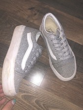 silver lurex vans