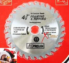 4-3/8" FRAMING &RIPPING 30 CARBIDE TEETH TIP TIPPED CIRCULAR POWER SAW BLADE