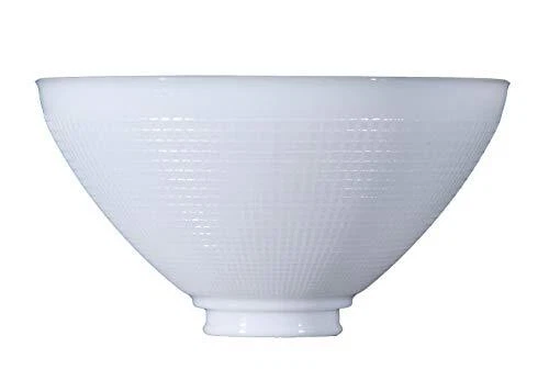 Glass outlet reflector shade