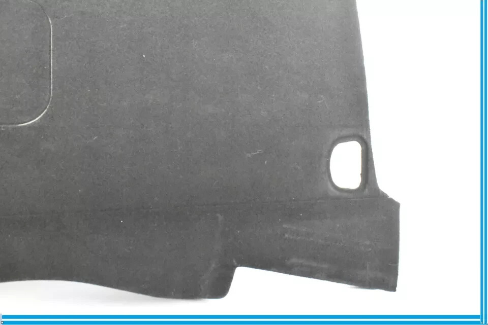 14-20 Maserati Ghibli Rear Trunk Floor Carpet Cover Panel Black OEM