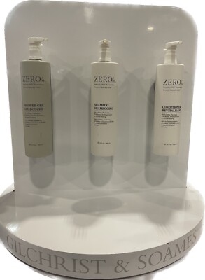 Gilchrist & Soames Zero% 15oz Conditioner -4 Pack W/ 4 Brackets 3m