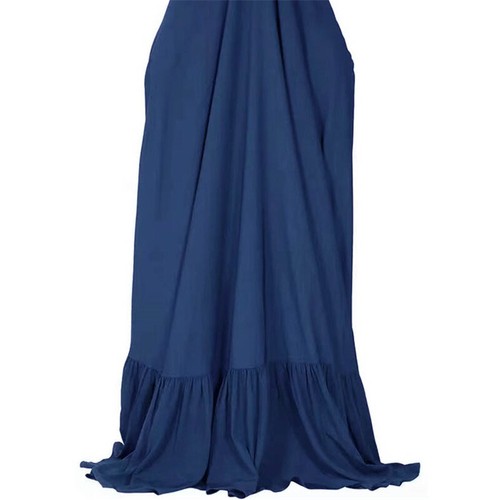 Muslim Women Khimar Overhead Hijab Burqa Prayer Dress Islamic Abaya Dubai Kaftan - Picture 16 of 48