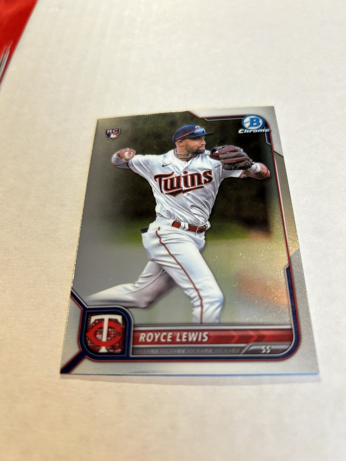 2022 BOWMAN CHROME ROYCE LEWIS #92 ROOKIE TWINS
