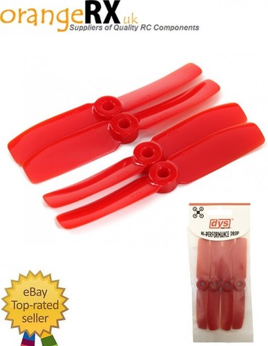 DYS 4" 2 CW 2 CCW Two Clockwise Two Counter-Clockwise Props 180-200 Race Drone  - Picture 1 of 3