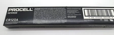 PACK OF 12 PROCELL INTENSE CR123A 3V LITHIUM METAL BATTERIES EXP: 03/2034