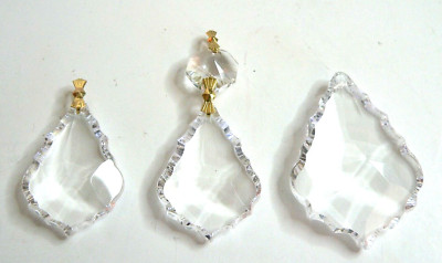 Chandelier Replacement Parts Crystal Prisms French Cut & Octagon.  3 Options!