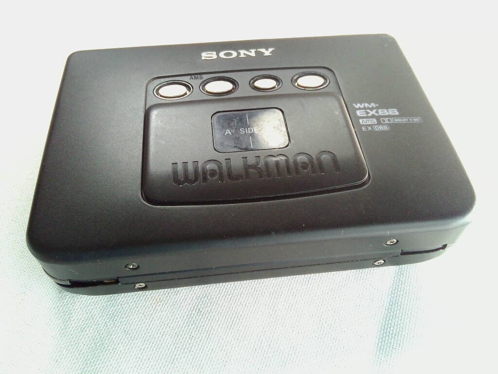 B*E様 SONY WALKMAN CASSETTE PLAYER WM-WX8 Vintage 80s Sony Stereo Walkman WM-8 Cassette Tape Player