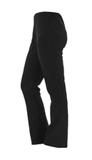 Women Bootleg Trousers Ladies Bootcut Stretchy Pull On Work Bottom Pant