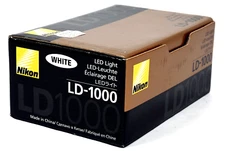 Nikon LD-1000 Shoe Mount LED Light for Nikon 1 & Coolpix Cameras - Mint in Box!