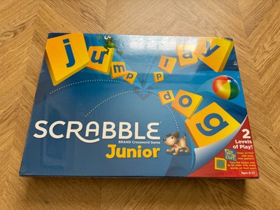 Scrabble Junior Englisch OVP eingeschweißt in Folie (Mattel)
