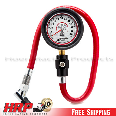 #ad #ad Longacre 52003 2 ½” Deluxe 0 60 PSI Tire Pressure Gauge Angle Ball Chuck $64.99