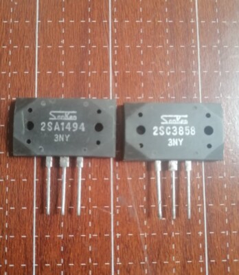 1pair Transistor 2SA1494/2SC3858 A1494/C3858 MT-200