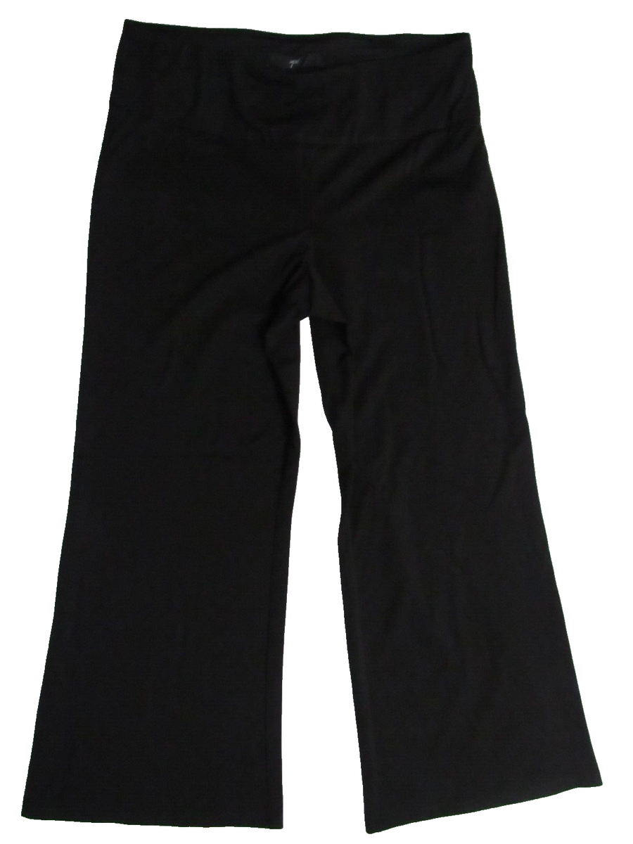 black pull up dress pants Up! Women's Black Pull On Pants / Various Sizes CanadaWide Liquidations