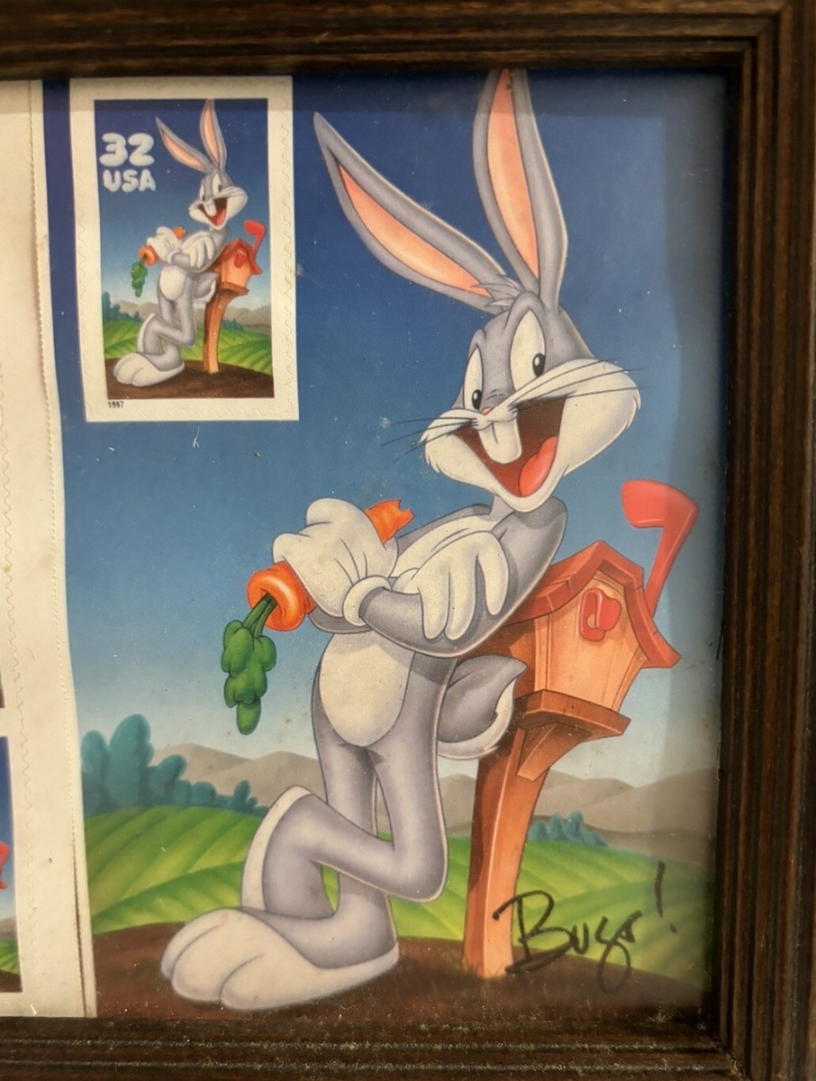 バッグスバニー 切手 シート USPS 32セント 1997年 未使用 USPS Looney Tunes BUGS BUNNY 32 cent Stamp Collectors Sheet