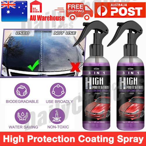 1/2/3/5 Pack Advanced 3-in-1 Car Ceramic Coating Spray, High Protection Formula