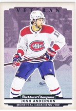 2022/23 PARKHURST CHAMPIONS..JOSH ANDERSON..COLOR VARIATION..# 141..CANADIENS