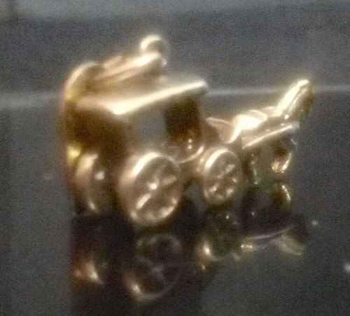 Vintage Sterling Silver Charm Horse Drawn Carriage New Orleans Buy1GetOne15%Off - Picture 2 of 7