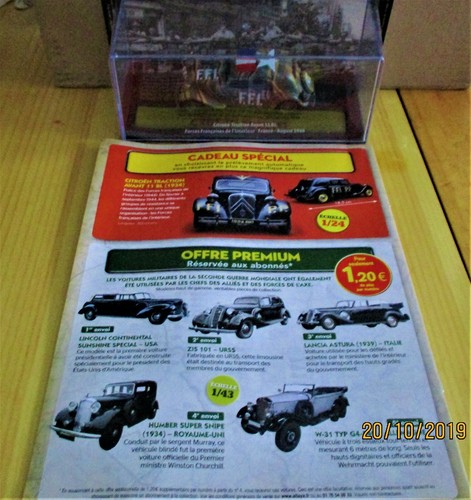NEW WWII CARS Altaya 1/43 N°81 Jeep Willys MB Modèles mythiques - Bild 8 von 9