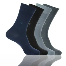 Mid Calf BAMBOO SOCKS Natural Comfort Soft Quality for Men Women Casual / Dress