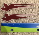 Vancouver Giants Left Side Maple Leaf Hockey Jersey Shoulder Patch Lot of 2