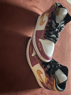 Jordan 1 Mid Para Mi Familia Sz 8m 194498182093 | eBay