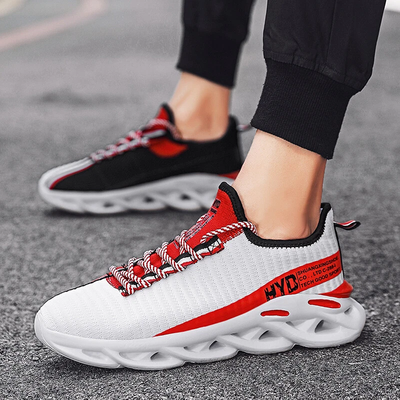 Men Sneakers Mesh Breathable Running Shoes Outdoor Blade Athletic