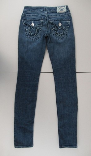 TRUE RELIGION WOMEN'S ''SKINNY''JEANS TAG SIZE 24'' #D631 - Picture 6 of 9