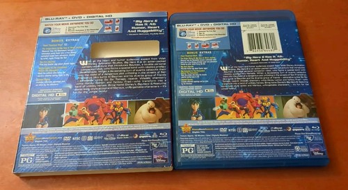 Big Hero 6 Blu-ray Ryan Potter Scott Adsit Maya Rudolph T.J. Miller Alan Tudyk - Picture 4 of 5