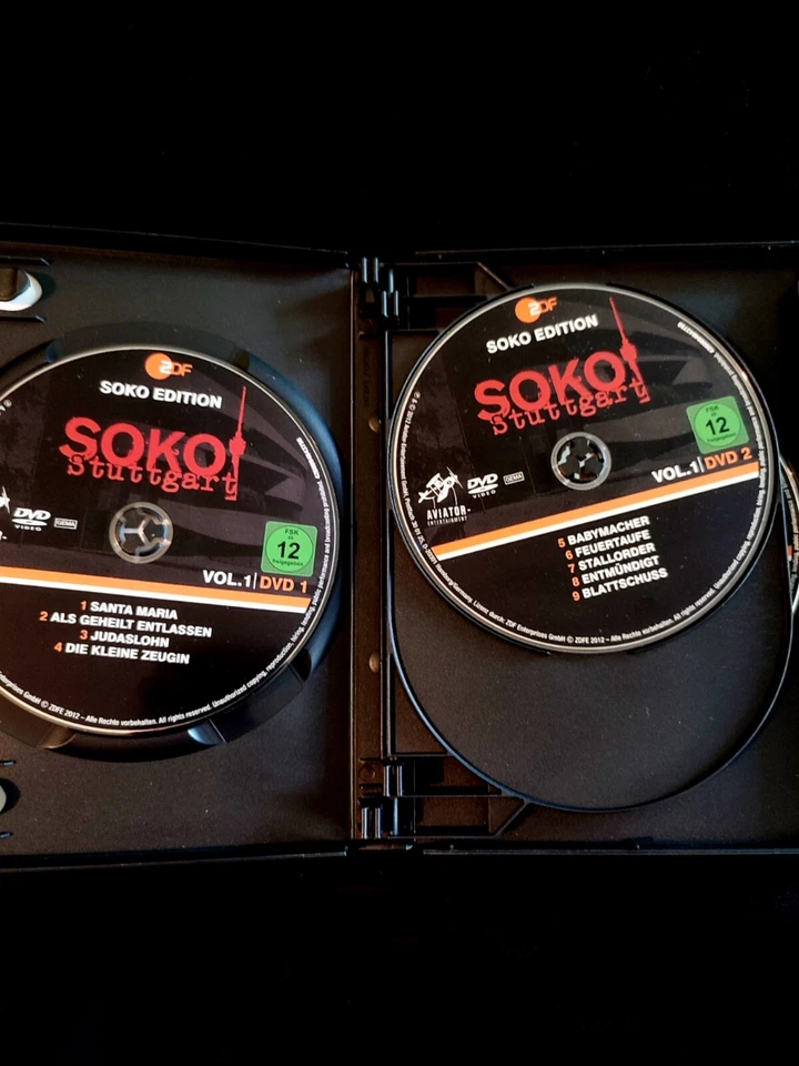 SOKO Stuttgart - Vol. 1 - DVD - sehr guter Zustand - Bild 3 von 4