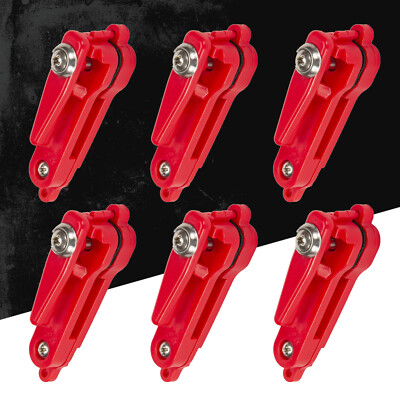 6Pcs Heavy Tension Snapper Weight Release Clip for Planer Boards Fishing Tool