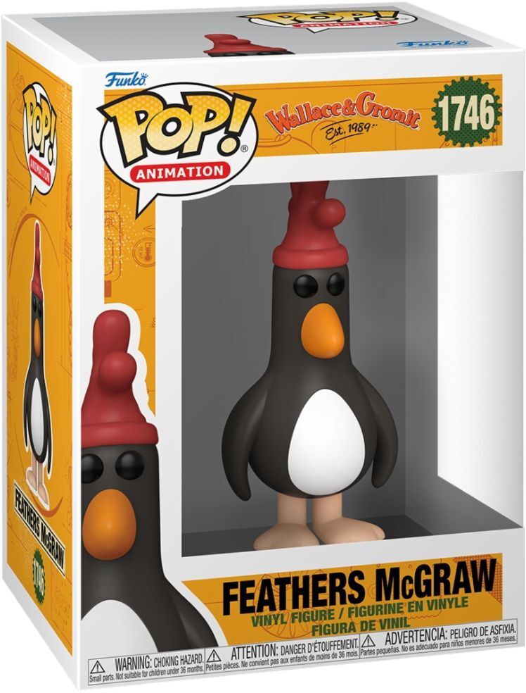 7641447 Merchandising Wallace & Gromit: Funko Pop! Animation - Feathers McGraw (