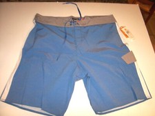 NEW Quiksilver sz 38 swim boardshorts board swim shorts powder blue