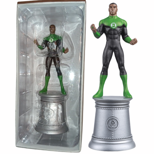 DC Chess Collection Green Lantern John Stewart 75 Figurines Eaglemoss  Comics BD - Photo 1 sur 24