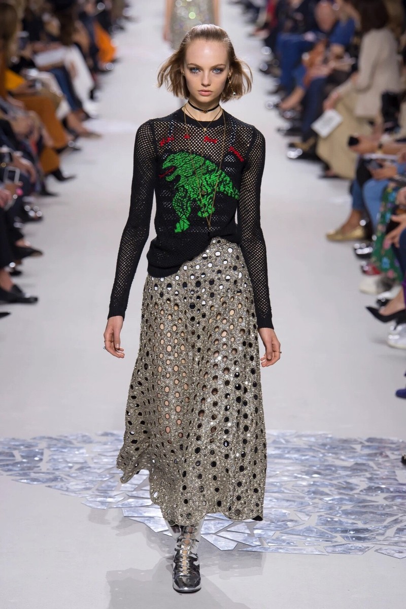 65405 auth CHRISTIAN DIOR black cashmere 2018 DRAGON Sweater XS | eBay