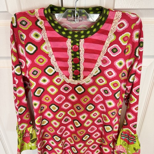 Jelly the Pug Girls RARE Ruffled Jelly BellsCollection Dress Ruffle Sz 14 - Picture 5 of 17