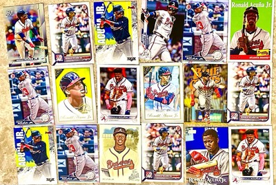 Ronald Acuna Jr. Base Cards From Recent Releases Eighteen Total Maybe The Best?