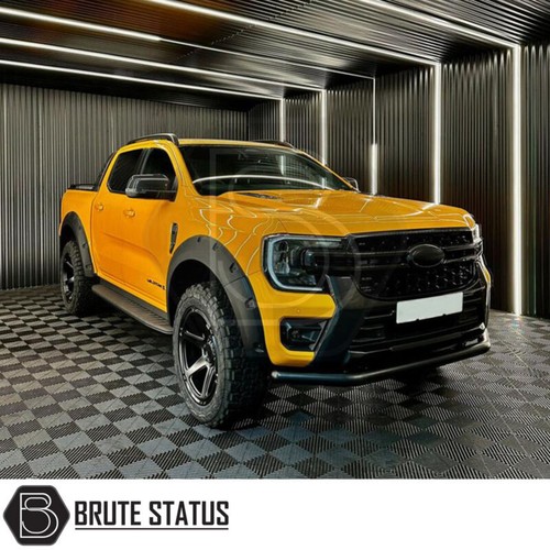 Ford Ranger 2023+ Wide Body Wheel Arches Fender Flares Kit Riveted Style T9 - Afbeelding 2 van 3
