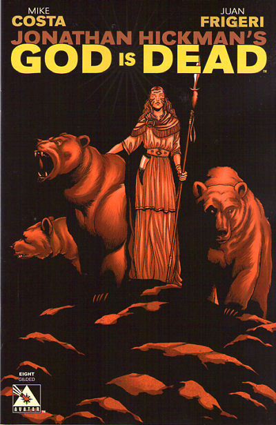 GOD IS DEAD #8 Gilded VARIANT Back Issue