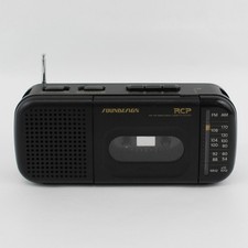 Soundesign RCP AM-FM 2Band Radio Cassette Player Model 4612BLK UNTESTED