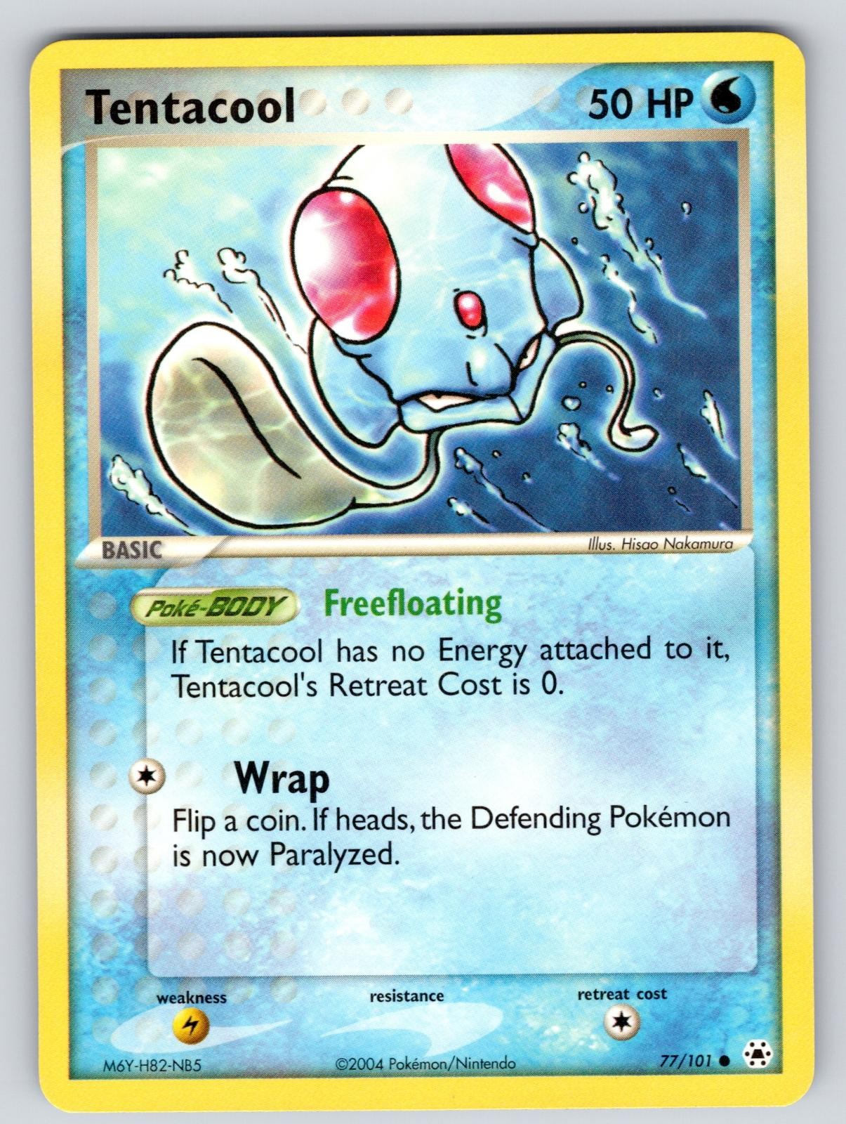 Tentacool 77/101 Common Hidden Legends Pokemon Near Mint