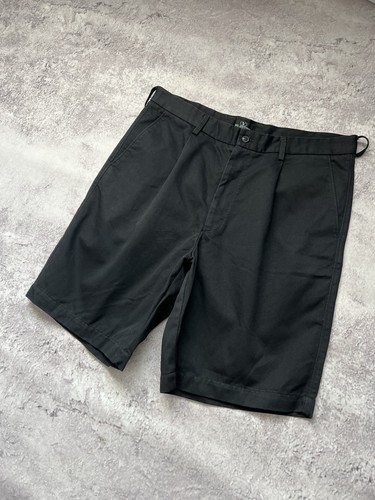 Vintage Valentino Sport Black Shorts Cotton Mens Size XXL - Picture 2 of 9