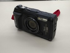 OM SYSTEM TG-7 Tough Digital Camera Black Waterproof Shockproof 4K Video f/2.0 W
