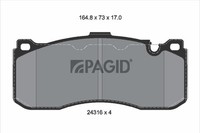 Bremsbelagsatz BremsklöTze FüR BMW 1Er E87 E88 E82 E90 E93 Mini Mini R56
