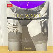 2-Pack NEW Fredericks of Hollywood RED Small BASIC Leg Ware Thigh High Stockings