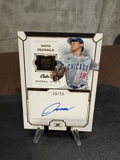 2024 Topps Definitive Rookie Shota Imanaga Chicago Cubs Auto/50 #DRA-SI2 From JP