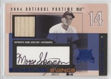 2004 Fleer National Pastime Blue Bats 11/11 Bill Skowron Moose Auto 4at