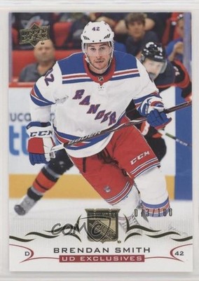 2018-19 Upper Deck UD Exclusives 73/100 Brendan Smith #373 0r4