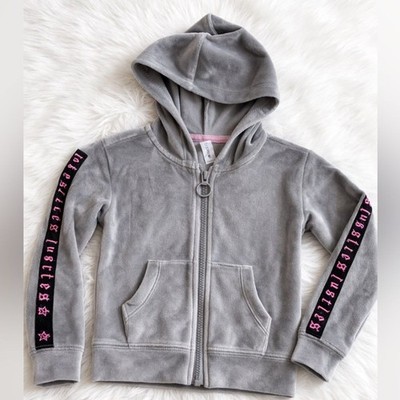 Ideology Gray and Pink Athletic Joggers/ jacket with Elastic Waistband